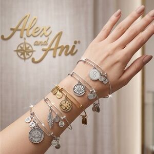 Authentic Alex and Ani vintage bangle designer bracelets